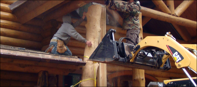 Log Home Log Replacement  Dunnsville, Virginia